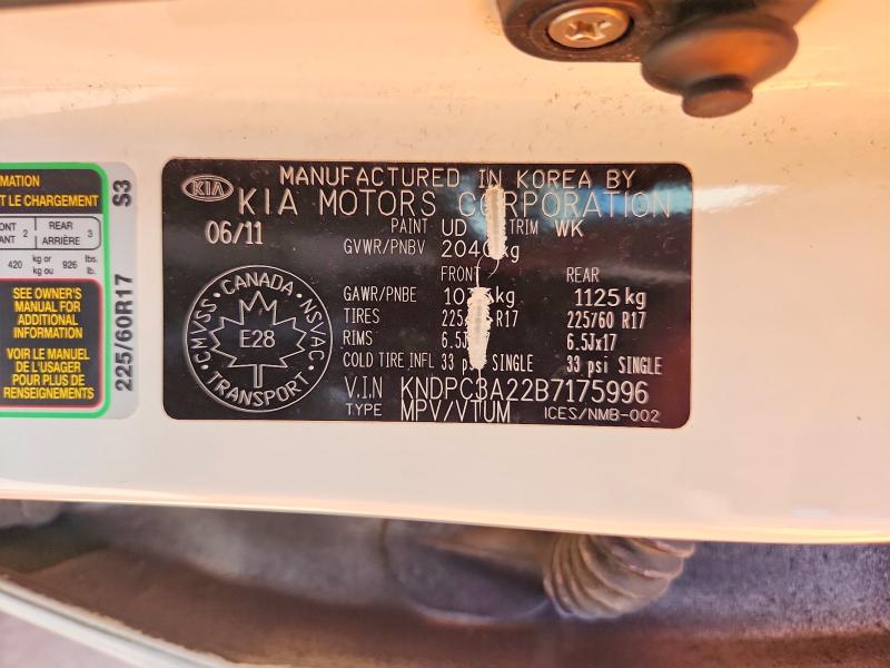 Продажа на аукционе авто 2011 Kia Sportage, vin: KNDPC3A22B7175996, номер лота: 50652026