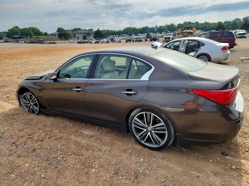 54349266 :رقم المزاد ، JN1BV7AP6EM682481 vin ، 2014 Infiniti Q50 مزاد بيع
