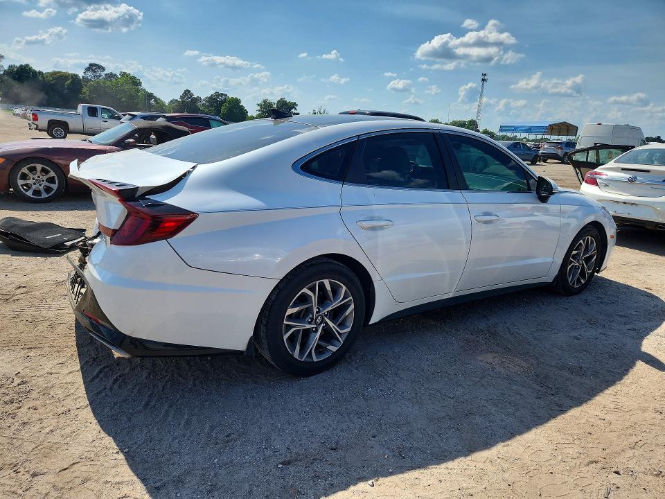 2022 Hyundai Sonata მანქანა იყიდება აუქციონზე, vin: KMHL14JAXNA225502, აუქციონის ნომერი: 54290326