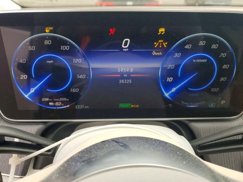 Aukcja sprzedaży 2023 Mercedes-benz Eqe Suv, vin: 4JGGM1CB9PA010077, numer aukcji: 53594286