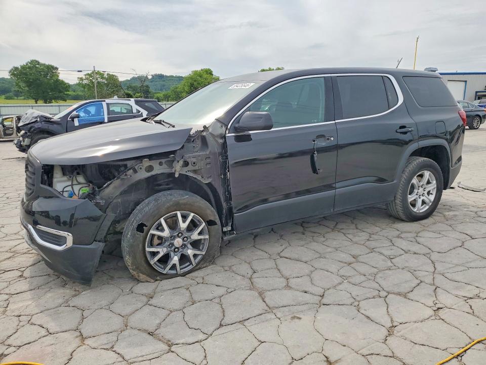 55425546 :رقم المزاد ، 1GKKNRLA9KZ173540 vin ، 2019 Gmc Acadia مزاد بيع