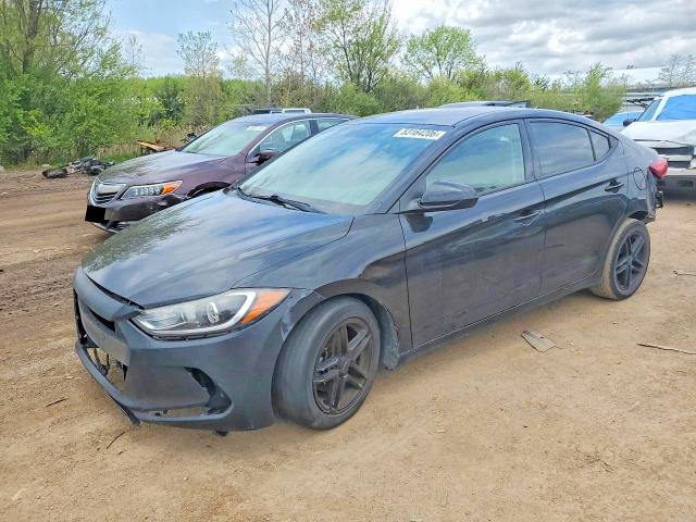 53164206 :رقم المزاد ، 5NPD84LF4JH231005 vin ، 2018 Hyundai Elantra مزاد بيع