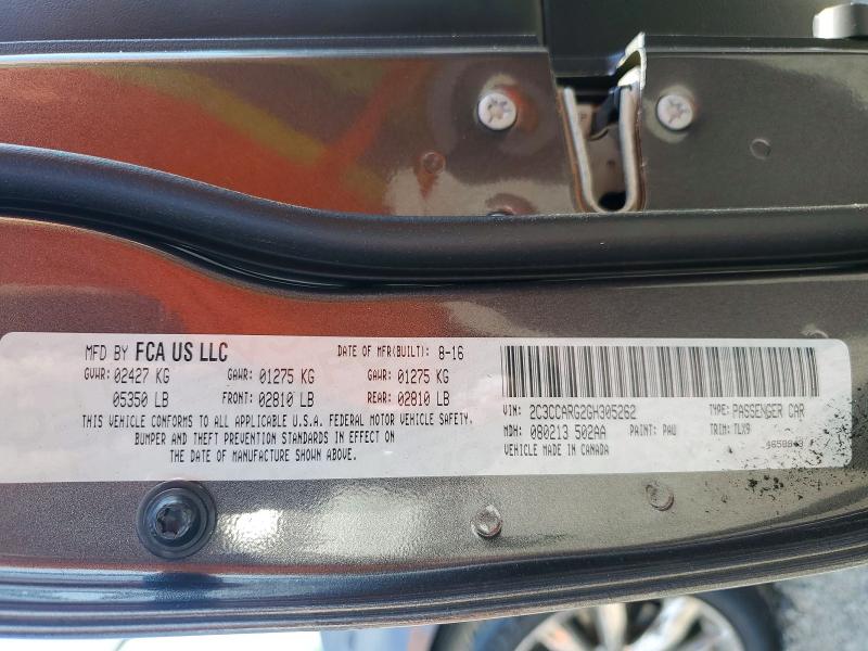 Продажа на аукционе авто 2016 Chrysler 300, vin: 2C3CCARG2GH305262, номер лота: 53994496