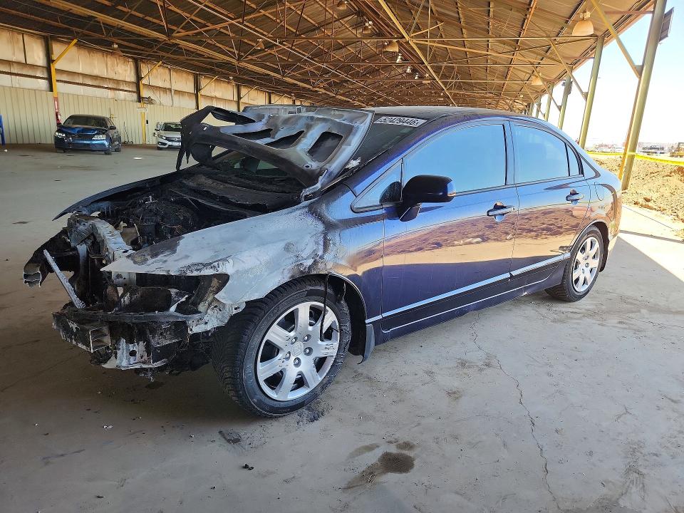 52429446 :رقم المزاد ، JHMFA16597S000205 vin ، 2007 Honda Civic مزاد بيع
