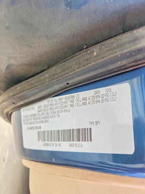 Aukcja sprzedaży 2006 Subaru Legacy, vin: 4S4BP62C266334398, numer aukcji: 54337106