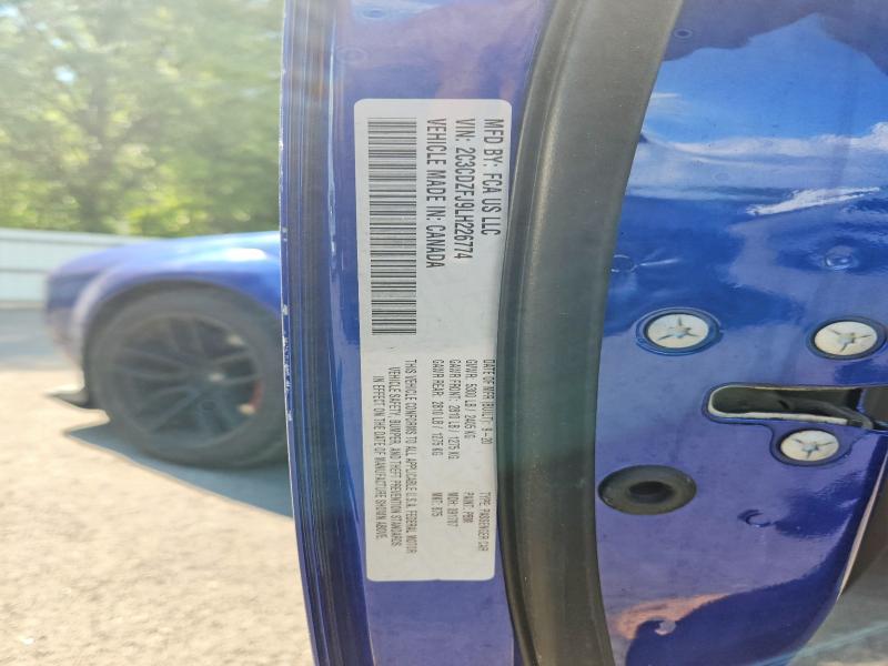 Продаж на аукціоні авто 2020 Dodge Challenger, vin: 2C3CDZFJ9LH226774, номер лоту: 53334706