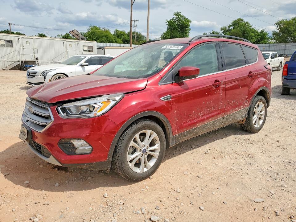 52163736 :رقم المزاد ، 1FMCU0HD9JUC88101 vin ، 2018 Ford Escape مزاد بيع