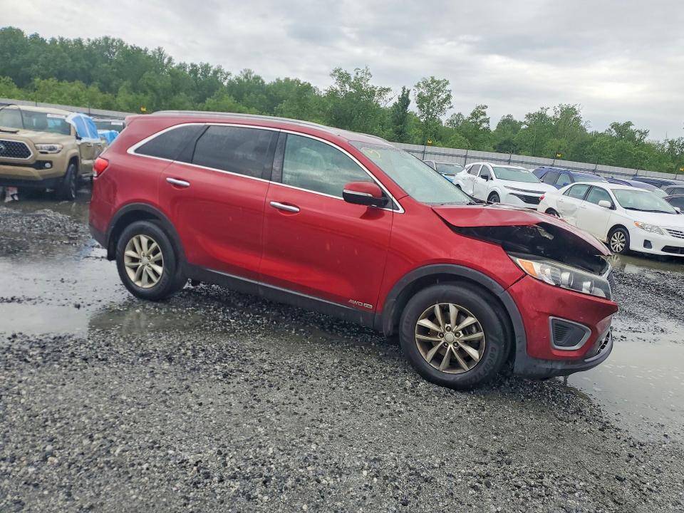52436886 :رقم المزاد ، 5XYPGDA57GG094281 vin ، 2016 Kia Sorento مزاد بيع