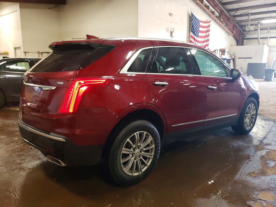 52178676 :رقم المزاد ، 1GYKNDRS6HZ183542 vin ، 2017 Cadillac Xt5 مزاد بيع
