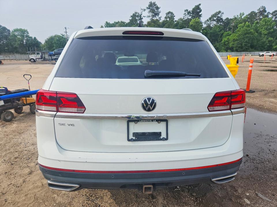 53056726 :رقم المزاد ، 1V2WR2CA9MC520166 vin ، 2021 Volkswagen Atlas مزاد بيع