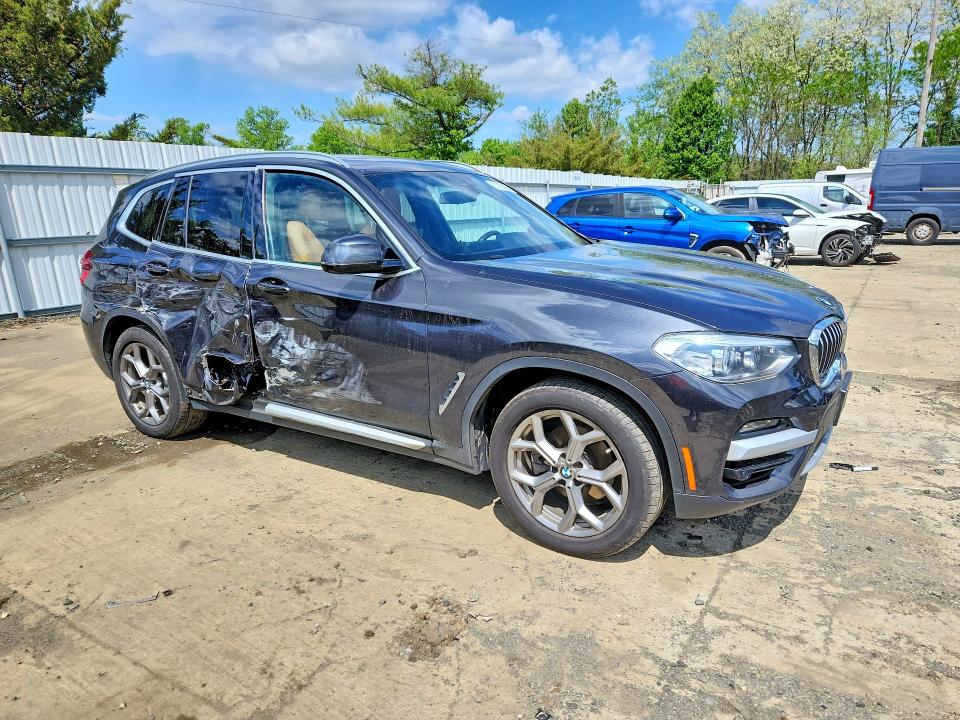 2020 Bmw X3 მანქანა იყიდება აუქციონზე, vin: 5UXTY5C0XL9D36674, აუქციონის ნომერი: 51105586