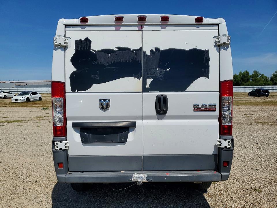 50438146 :رقم المزاد ، 3C6TRVAG9GE129990 vin ، 2016 Ram Promaster 1500 مزاد بيع