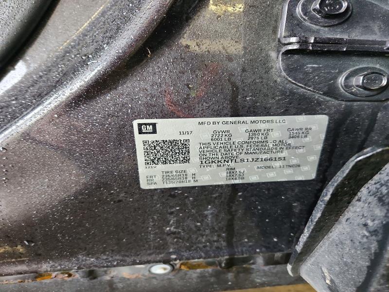Продажа на аукционе авто 2018 Gmc Acadia, vin: 1GKKNTLS1JZ166151, номер лота: 52663816