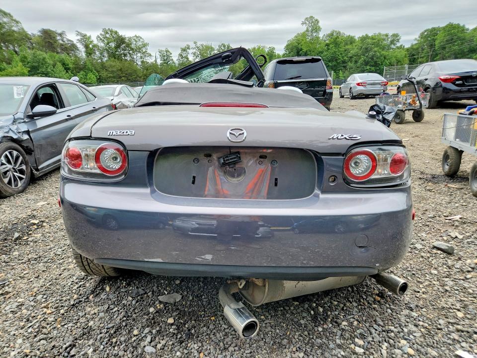 54416346 :رقم المزاد ، JM1NC25F760110204 vin ، 2006 Mazda Mx-5 Miata مزاد بيع