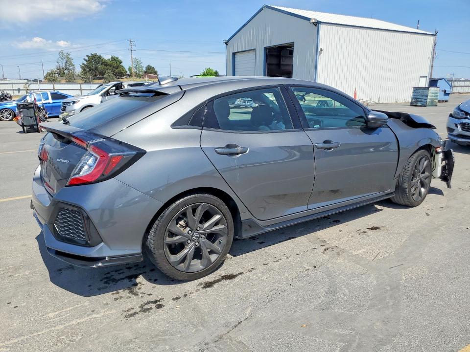 2018 Honda Civic მანქანა იყიდება აუქციონზე, vin: SHHFK7H47JU408811, აუქციონის ნომერი: 53075886