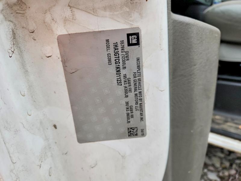 Продажа на аукционе авто 2019 Chevrolet Express, vin: 1HA3GTCG1KN011237, номер лота: 52347086