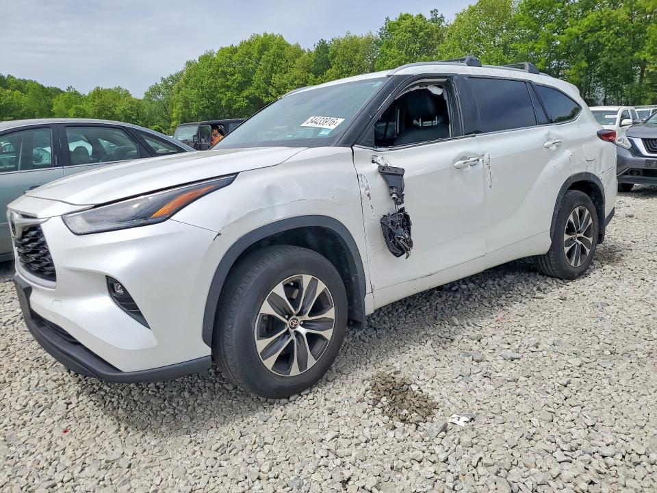 Продаж на аукціоні авто 2022 Toyota Highlander, vin: 5TDGZRBH2NS204427, номер лоту: 54433916