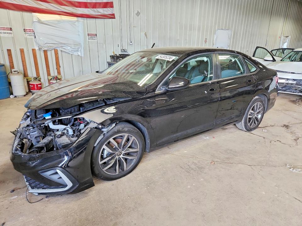 Auction sale of the 2025 Volkswagen Jetta, vin: 3VW7X7BU4SM034300, lot number: 54305236