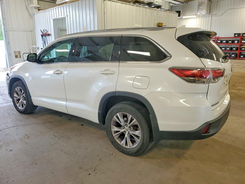 Продажа на аукционе авто 2015 Toyota Highlander, vin: 5TDJKRFH3FS131705, номер лота: 55107976