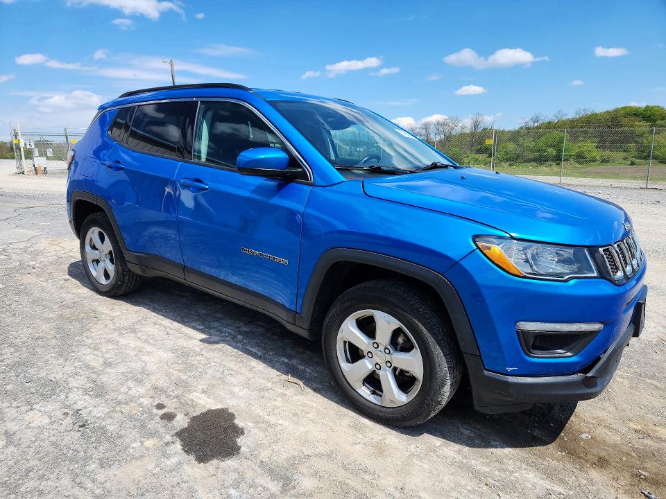 Продажа на аукционе авто 2018 Jeep Compass, vin: 3C4NJDBB1JT231499, номер лота: 51963106