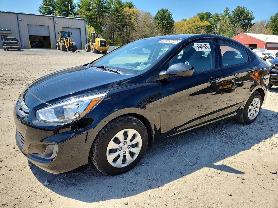 Auction sale of the 2017 Hyundai Accent, vin: KMHCT4AE2HU287511, lot number: 51601956