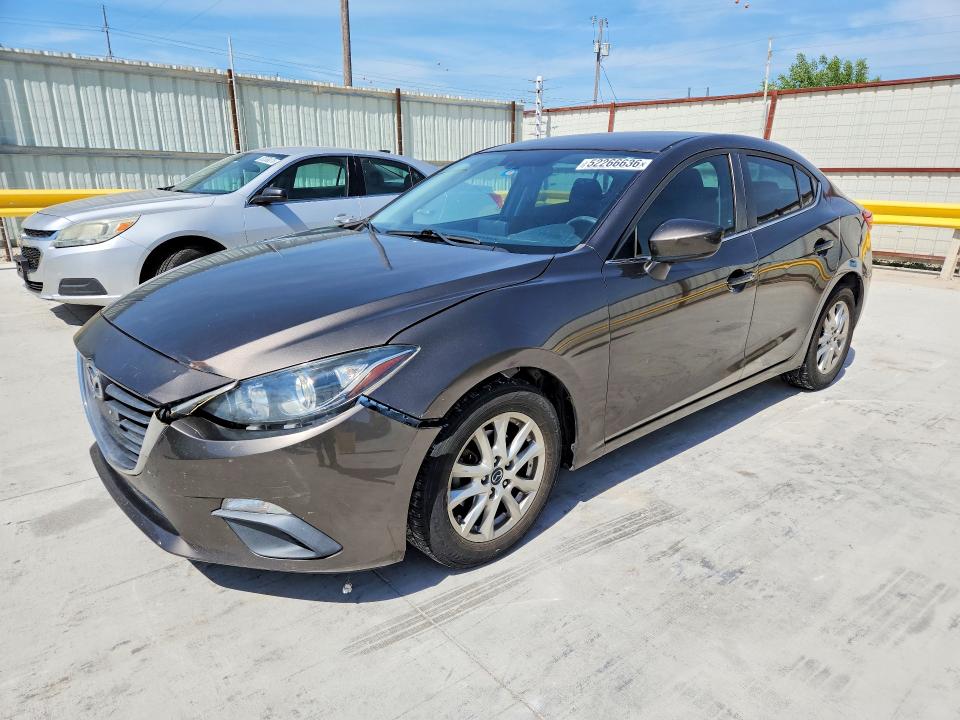 2016 Mazda 3 მანქანა იყიდება აუქციონზე, vin: 3MZBM1U72GM298789, აუქციონის ნომერი: 52266636
