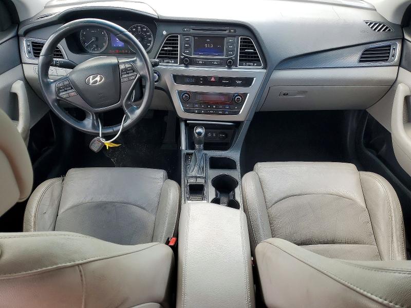 2015 Hyundai Sonata მანქანა იყიდება აუქციონზე, vin: 5NPE34AF7FH124222, აუქციონის ნომერი: 52850126
