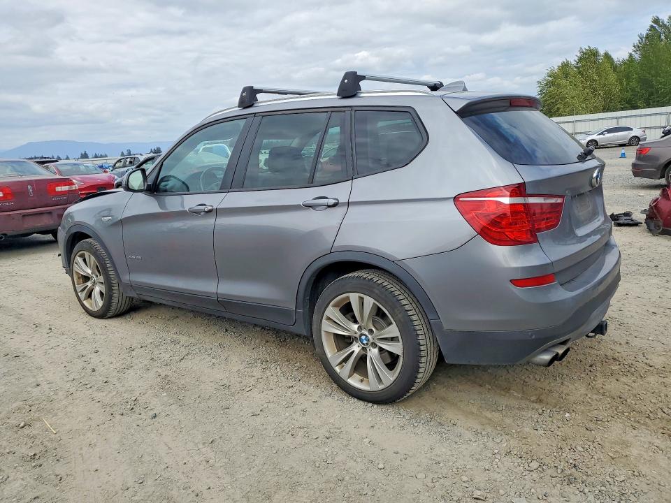 2015 Bmw X3 მანქანა იყიდება აუქციონზე, vin: 5UXWX9C55F0D48565, აუქციონის ნომერი: 52345056