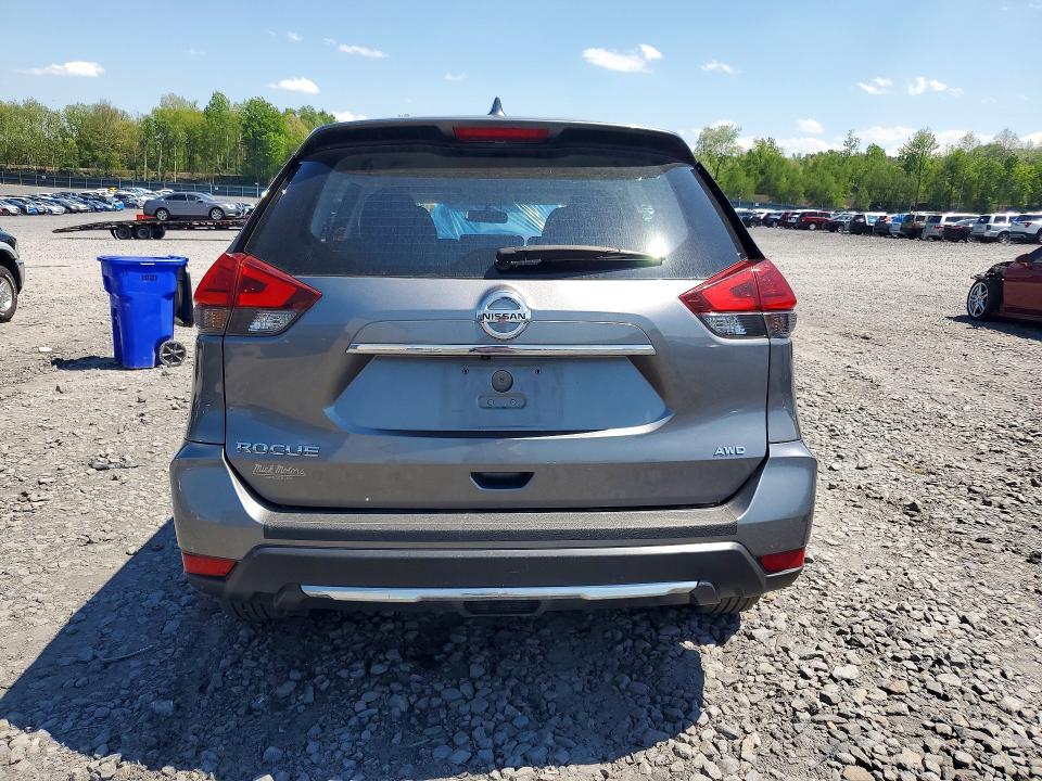 53744906 :رقم المزاد ، JN8AT2MV6HW278301 vin ، 2017 Nissan Rogue مزاد بيع