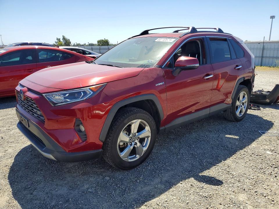 53740626 :رقم المزاد ، 2T3DWRFV6KW038547 vin ، 2019 Toyota Rav4 مزاد بيع