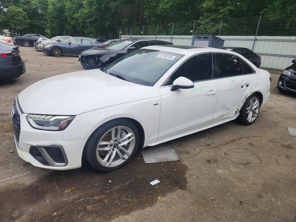 Aukcja sprzedaży 2022 Audi A4, vin: WAUEAAF40NN011798, numer aukcji: 53725236