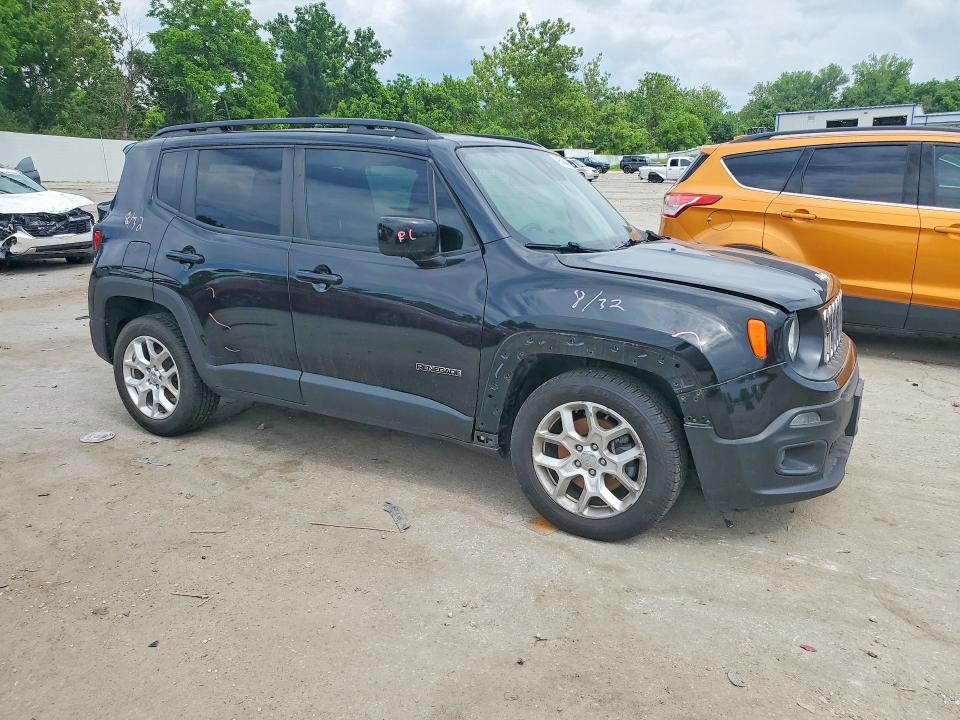 Продажа на аукционе авто 2018 Jeep Renegade, vin: ZACCJABB2JPJ56287, номер лота: 49549486