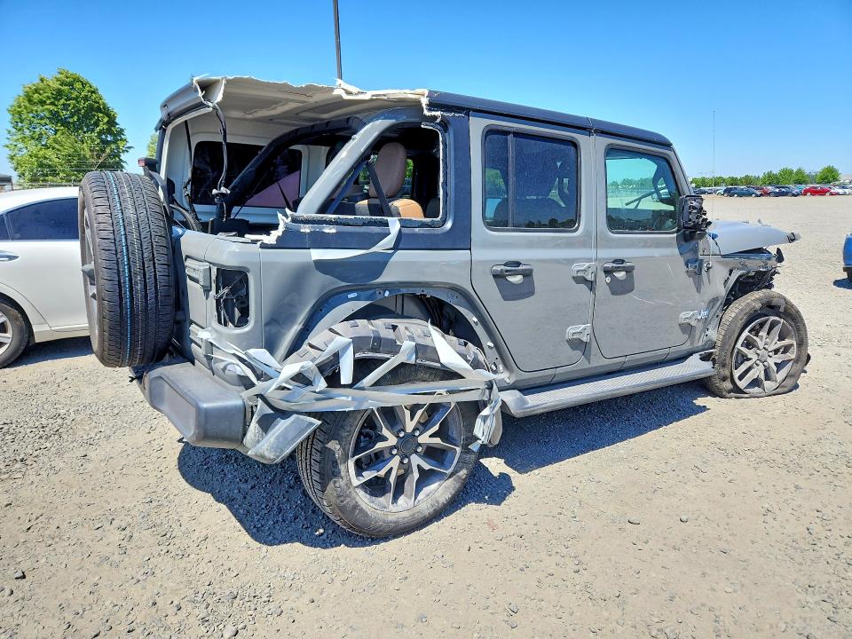 2021 Jeep Wrangler Unlimited მანქანა იყიდება აუქციონზე, vin: 1C4JJXP6XMW844991, აუქციონის ნომერი: 54850776