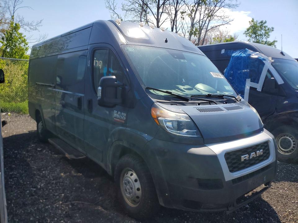 Продаж на аукціоні авто 2021 Ram Promaster 3500, vin: 3C6MRVJG9ME535610, номер лоту: 50575376