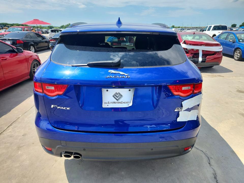 54895726 :رقم المزاد ، SADCL2FN0JA240295 vin ، 2018 Jaguar F-pace مزاد بيع