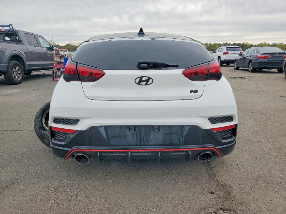 2021 Hyundai Veloster N მანქანა იყიდება აუქციონზე, vin: KMHT36AH6MU010389, აუქციონის ნომერი: 53089576