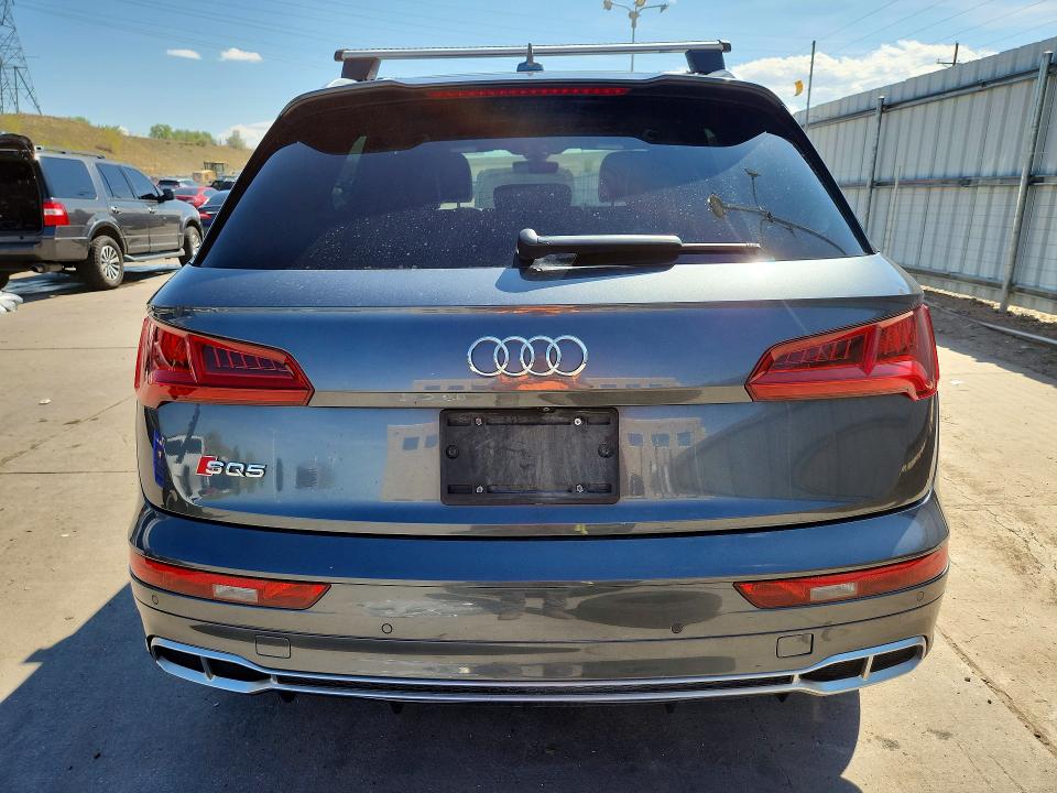 2018 Audi Sq5 მანქანა იყიდება აუქციონზე, vin: WA1A4AFY0J2166580, აუქციონის ნომერი: 53099126
