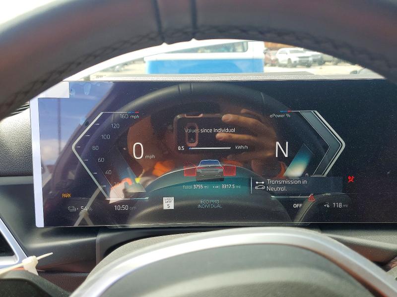 52263276 :رقم المزاد ، WBY43HD04SFV98187 vin ، 2025 Bmw I4 مزاد بيع