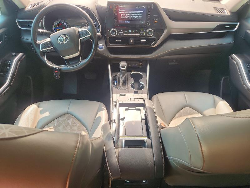 54502976 :رقم المزاد ، 5TDAARAH4NS513069 vin ، 2022 Toyota Highlander Hybrid مزاد بيع