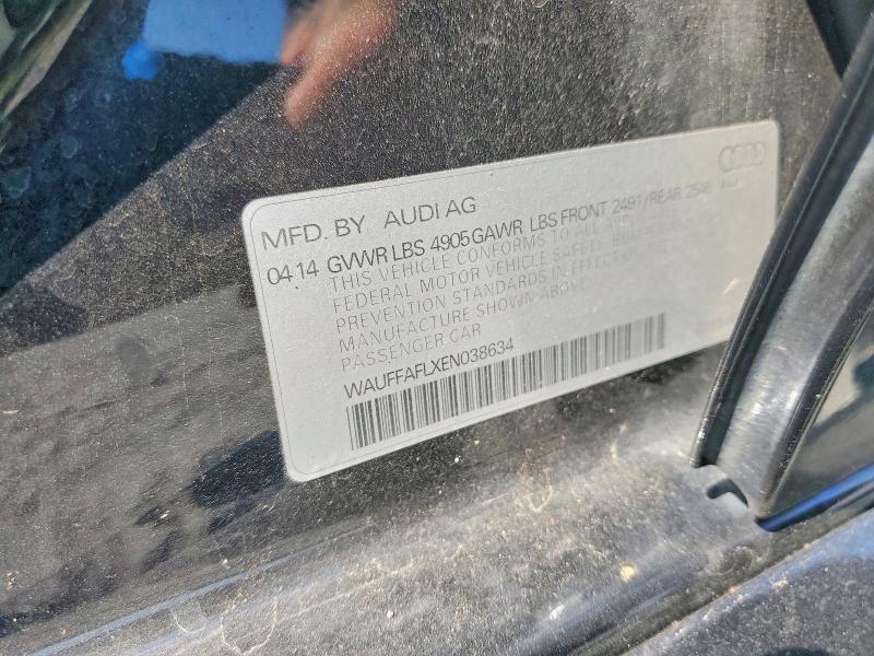 Aukcja sprzedaży 2014 Audi A4, vin: WAUFFAFLXEN038634, numer aukcji: 53926856