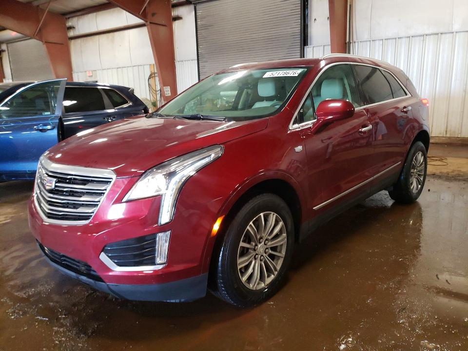 52178676 :رقم المزاد ، 1GYKNDRS6HZ183542 vin ، 2017 Cadillac Xt5 مزاد بيع