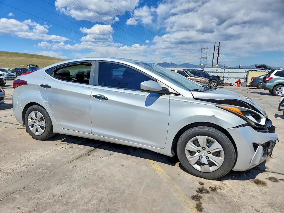 53568516 :رقم المزاد ، 5NPDH4AE9GH746469 vin ، 2016 Hyundai Elantra مزاد بيع