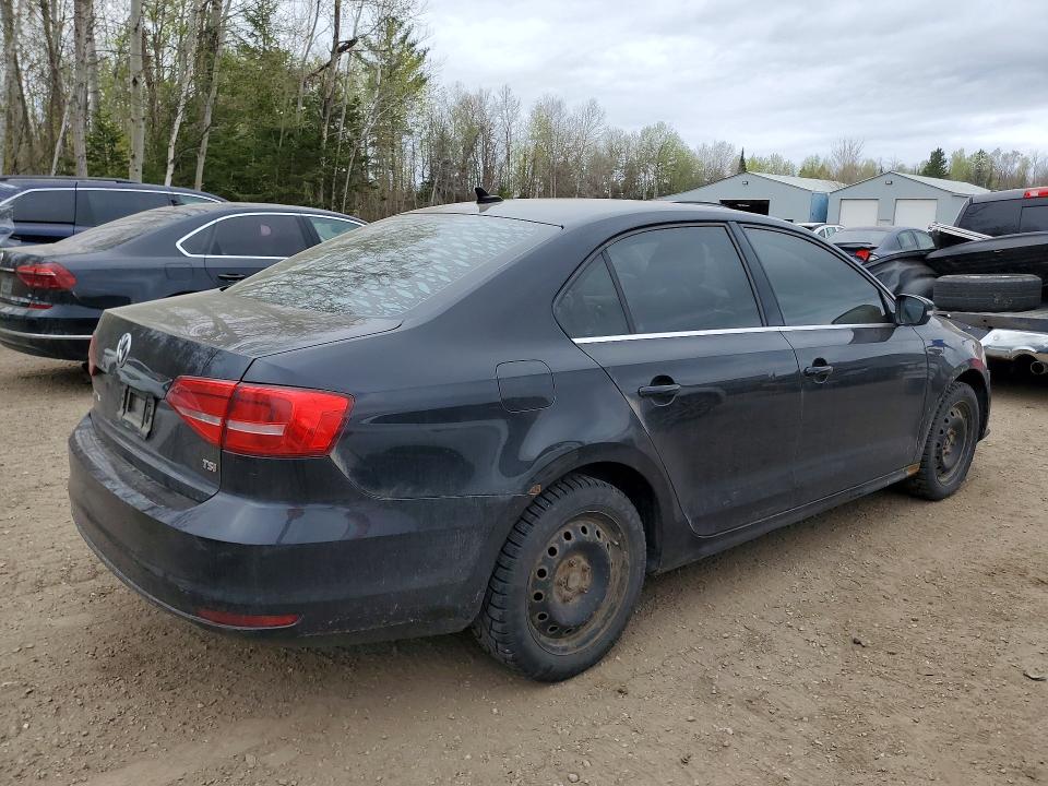 51851516 :رقم المزاد ، 3VWL07AJ2FM229179 vin ، 2015 Volkswagen Jetta مزاد بيع