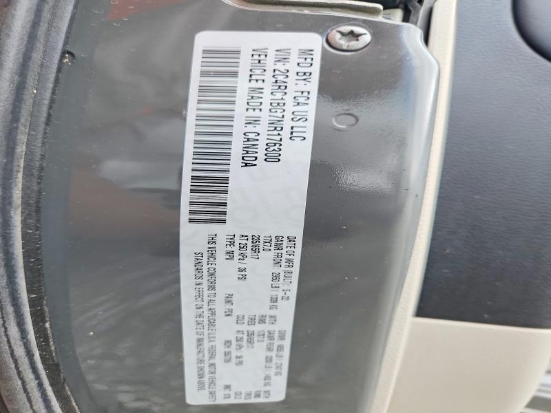 Продаж на аукціоні авто 2022 Chrysler Pacifica, vin: 2C4RC1BG7NR176300, номер лоту: 54503956