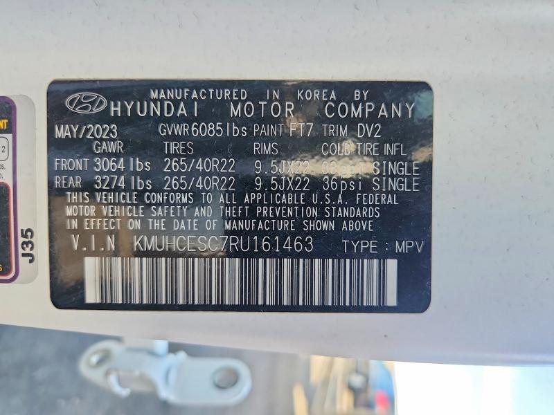50497516 :رقم المزاد ، KMUHCESC7RU161463 vin ، 2024 Genesis Gv80 مزاد بيع