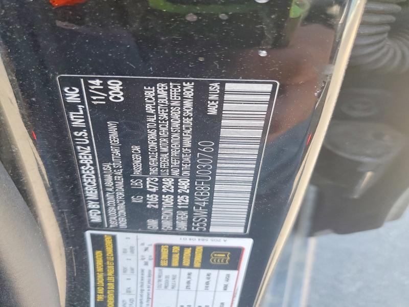 Продаж на аукціоні авто 2015 Mercedes-benz C, vin: 55SWF4KB8FU030760, номер лоту: 55033526