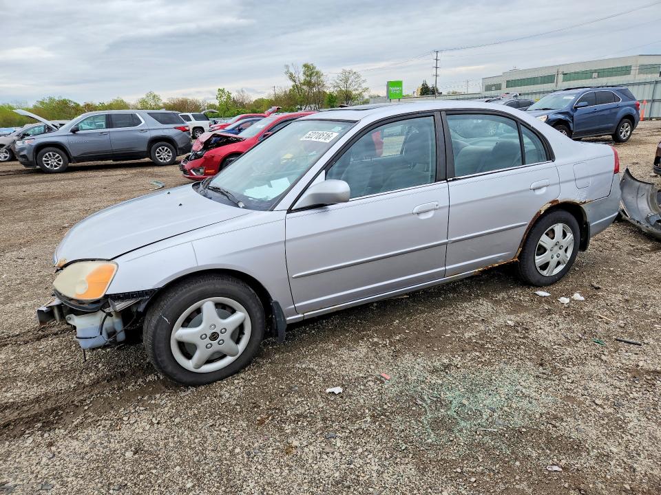 Продаж на аукціоні авто 2001 Honda Civic, vin: 1HGES26771L020649, номер лоту: 52218516