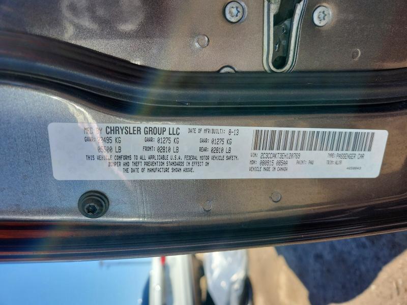 52559446 :رقم المزاد ، 2C3CCAKT3EH120769 vin ، 2014 Chrysler 300c مزاد بيع
