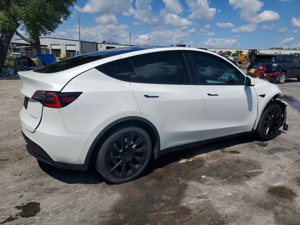 53135966 :رقم المزاد ، 5YJYGAEE5MF138021 vin ، 2021 Tesla Model Y مزاد بيع