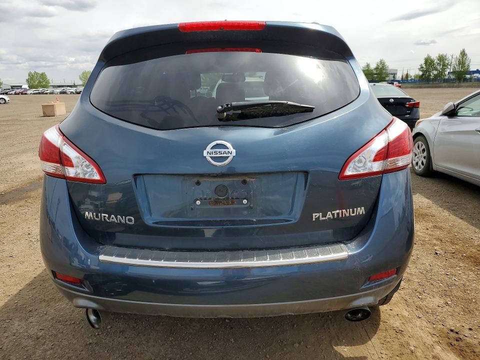 53158756 :رقم المزاد ، JN8AZ1MW1EW516651 vin ، 2014 Nissan Murano مزاد بيع